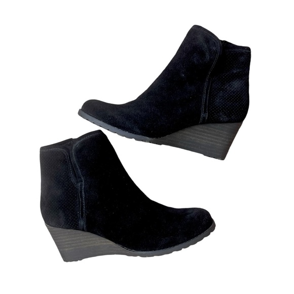 Rockport HOLLIS VCUT BOOTIE Black Size 7 Style CH6439 EUC - Picture 3 of 13